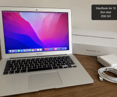 MacBook Air 13, bon état 256 GO.